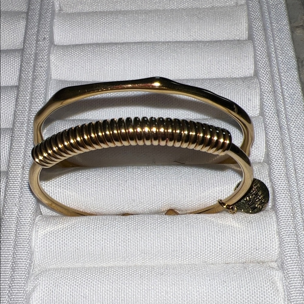 Kinsley Armelle Gold-Tone cuff Bracelets